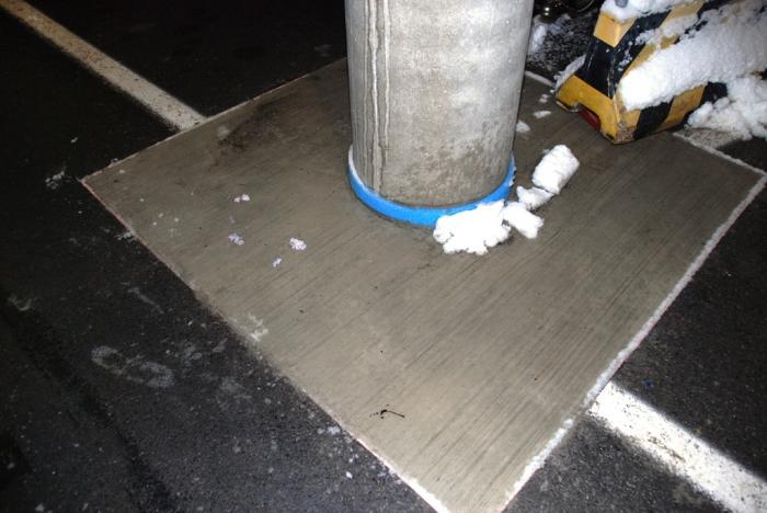 Einzelfundament auf Magerbetonauswechslung